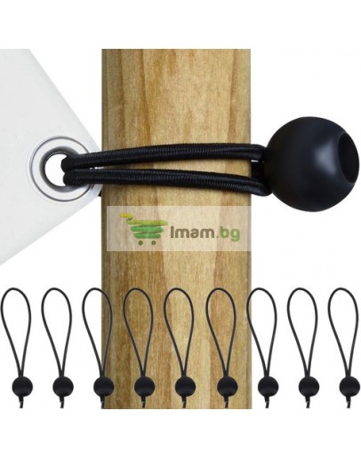 Комплект гумички с топки за брезенти 10 бр